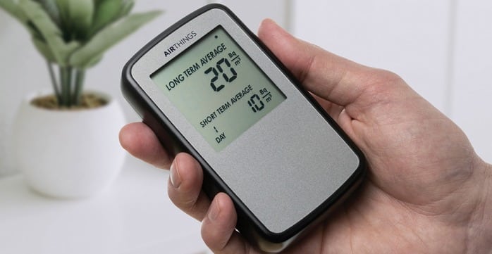 Airthings Home Correntium Digital Radonmåler Airthings Home Correntium Digital Radonmåler